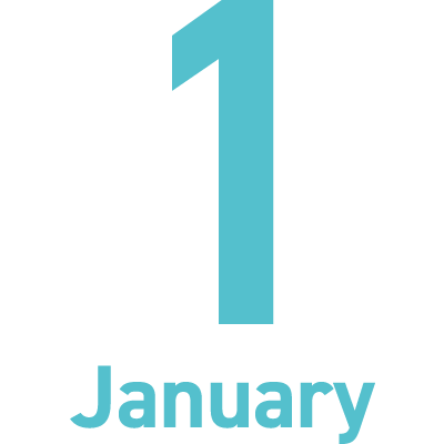 1月