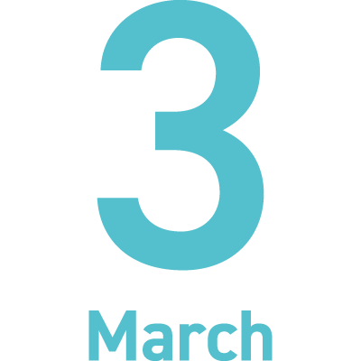 3月